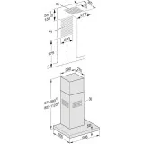 Miele Daw 1620 Active: 60cm Edelstahl-Wandhaube