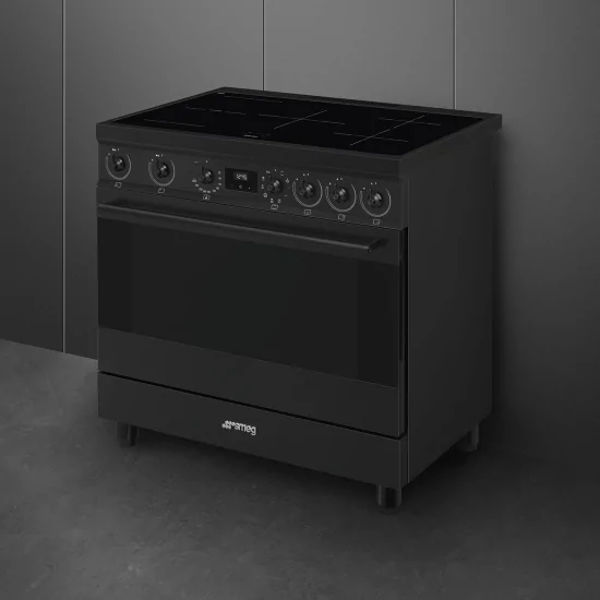 "Cucina a induzione Smeg C9IMN2 nera"