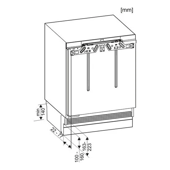 Miele K 31242 UiF-1 Built-in Combined Refrigerator Duegstore.com