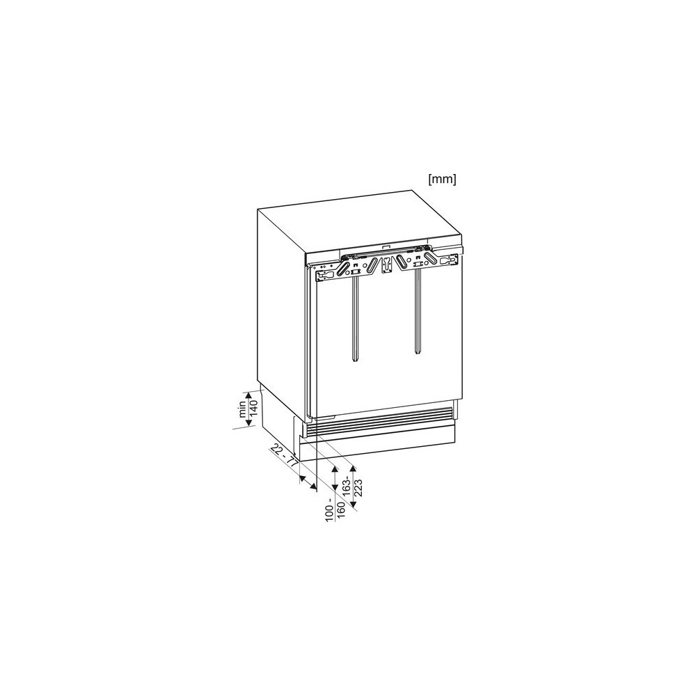 Miele K 31242 UiF-1 Built-in Combined Refrigerator Duegstore.com