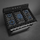 "Piano cottura a gas Smeg TR90GMBL"