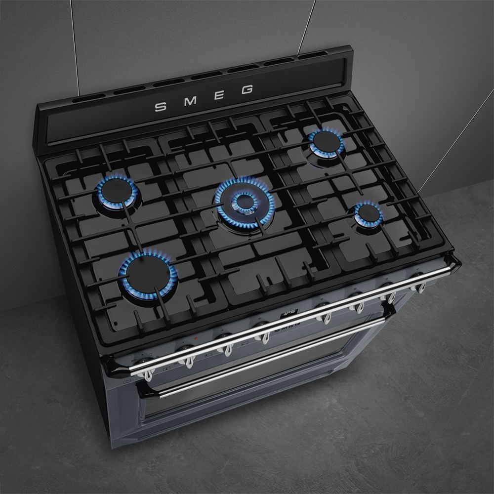 "Piano cottura a gas Smeg TR90GMGR"