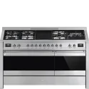 "Cucina a gas Smeg A5-81 150cm in acciaio inox"