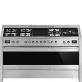 "Cucina a gas Smeg A5-81 150cm in acciaio inox"