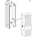 Miele K 7748 D Kühlschrank Monoport Incasso Duegstore.com