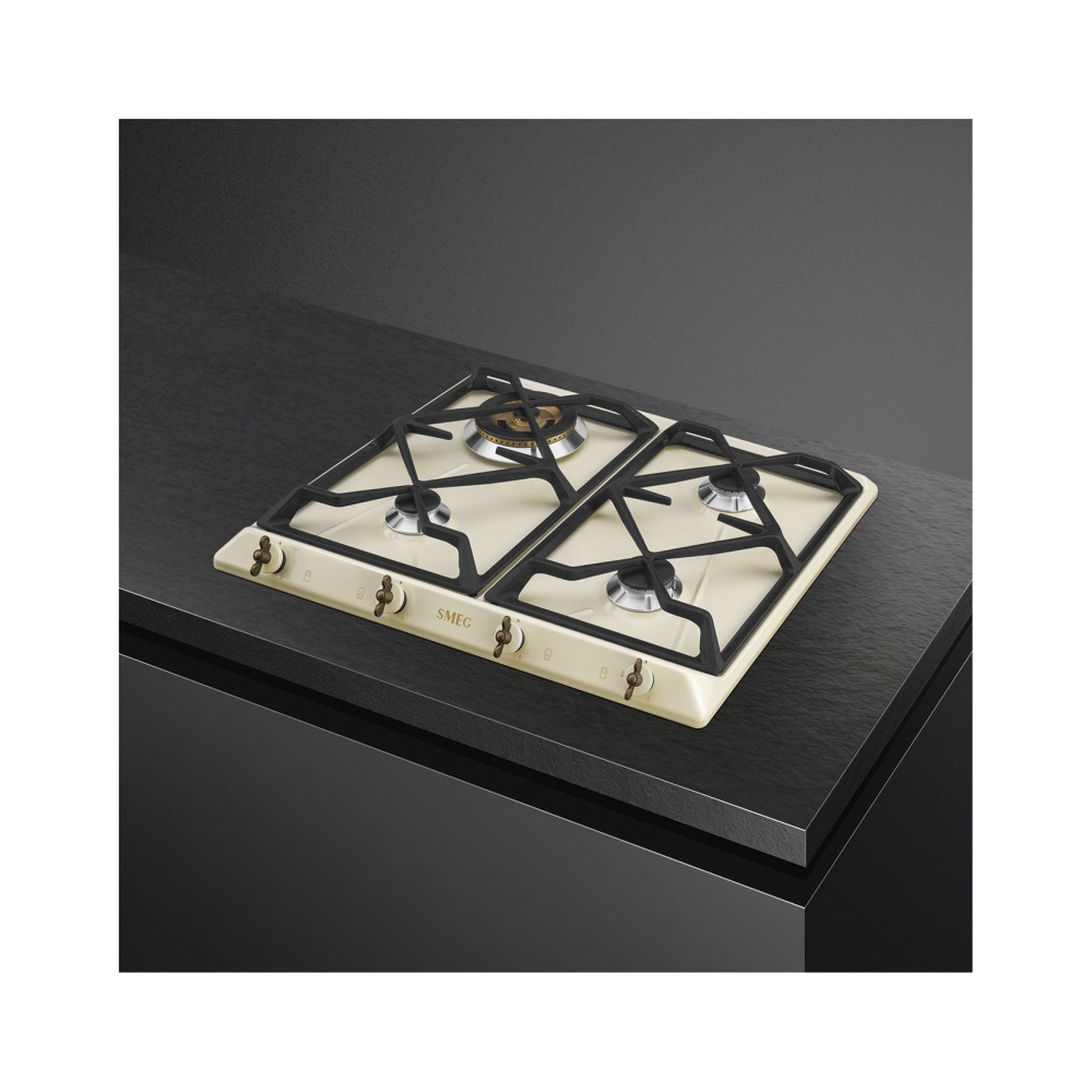 "Design classico piano cottura Smeg SRV864POGH"