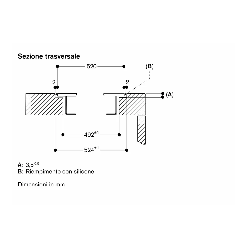 "Design in acciaio del piano cottura Gaggenau CX492111"