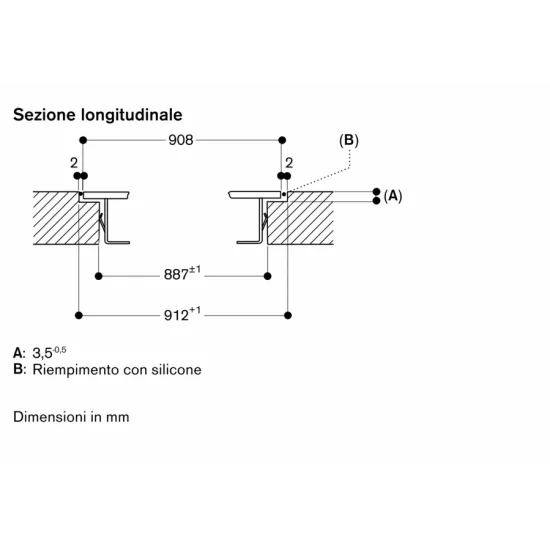 "Comandi touch del piano cottura Gaggenau CX492111"