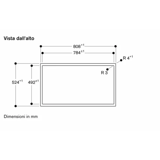 "Comandi touch del piano cottura Gaggenau CX482111"