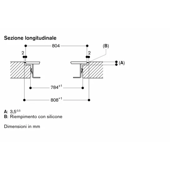 "Comandi touch del piano cottura Gaggenau CX482111"