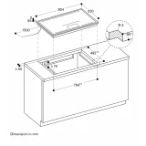 "Comandi touch del piano cottura Gaggenau CX482111"