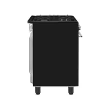 "Cucina a gas Smeg CX61GMBL 60x60 cm nero"