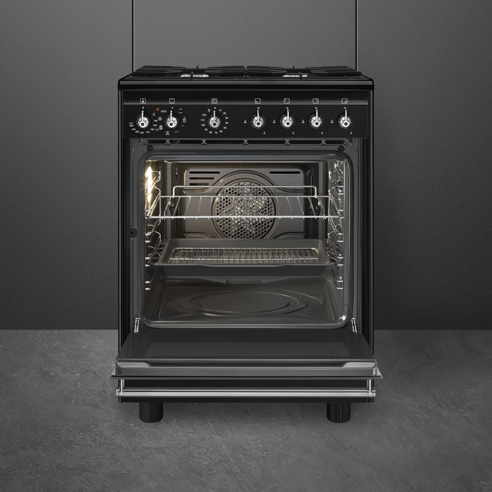 "Forno elettrico multifunzione Smeg CX61GMBL"