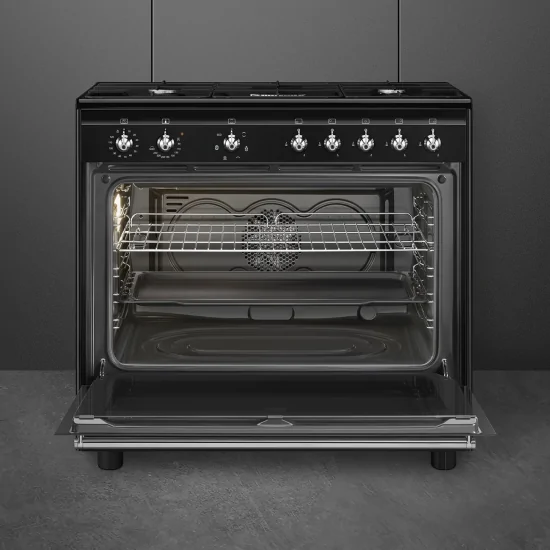 "Forno elettrico multifunzione Smeg CX91GMBL"
