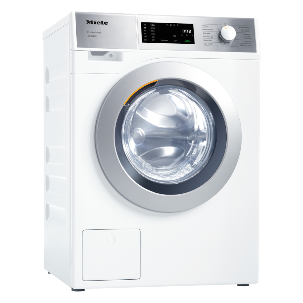 "Lavatrice Miele PWM1108DP con cestello a nido d'ape"