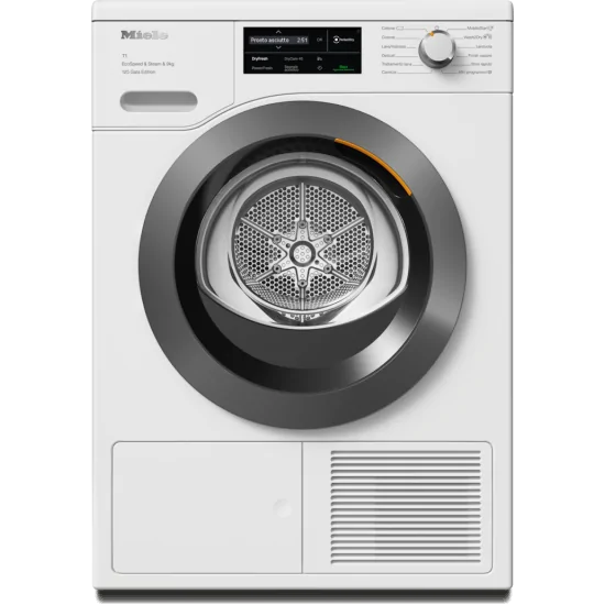 "Asciugatrice a pompa di calore Miele TCL680WP 125 9kg"