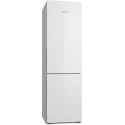 "Frigorifero combinato Miele KFN4898AD in vetro bianco"