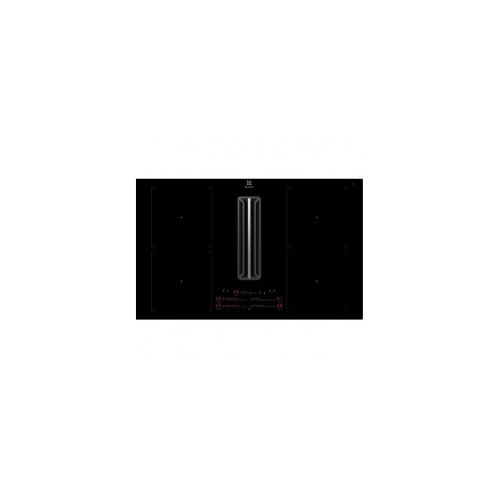 "Piano a induzione Electrolux KCC84453CK con cappa integrata"