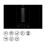 "Cappa integrata nel piano cottura Electrolux KCC84453CK"