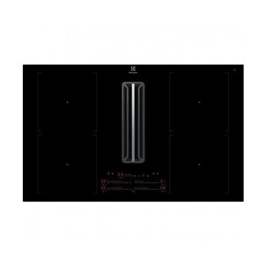 "Piano a induzione Electrolux KCD84453CK con cappa integrata"