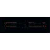 "Comandi slider touch del piano a induzione Electrolux KCC83443CK"