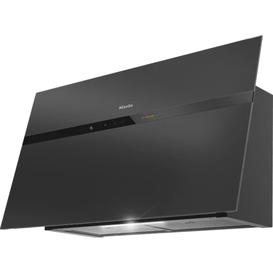 "Dettaglio design elegante cappa Miele DA 9299 W"