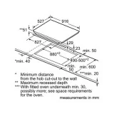 tubo de inducción 90 cm Sensor Plus Inducción, PIZ975N17E