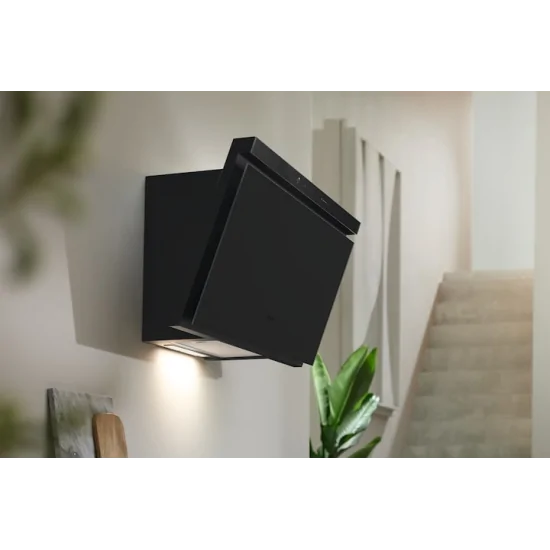 "Design moderno nero della cappa Miele DAH 4980"