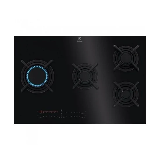 "Piano cottura a gas su vetroceramica Electrolux KGV8473IK"