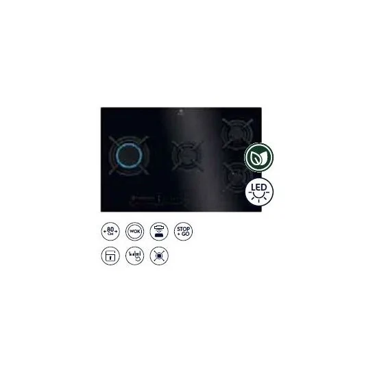 "Bruciatori in ghisa del piano cottura a gas Electrolux KGV8473IK"