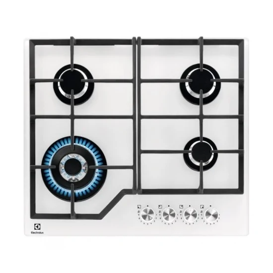 Electrolux KGG 64362 (英语) 玻璃上的煤气烹饪地板 Duegstore.com