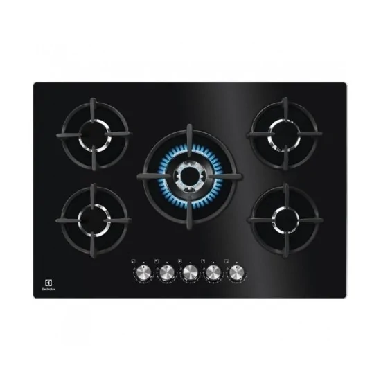 "Piano cottura a gas su vetro Electrolux KGG75372K"