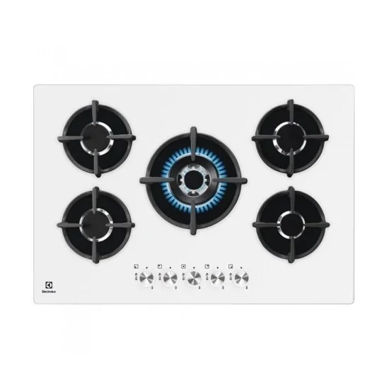 "Piano cottura a gas su vetro Electrolux KGG 7537 W"