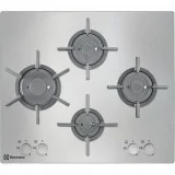 "Piano cottura a gas Electrolux PQF645UOX con fiamma verticale"