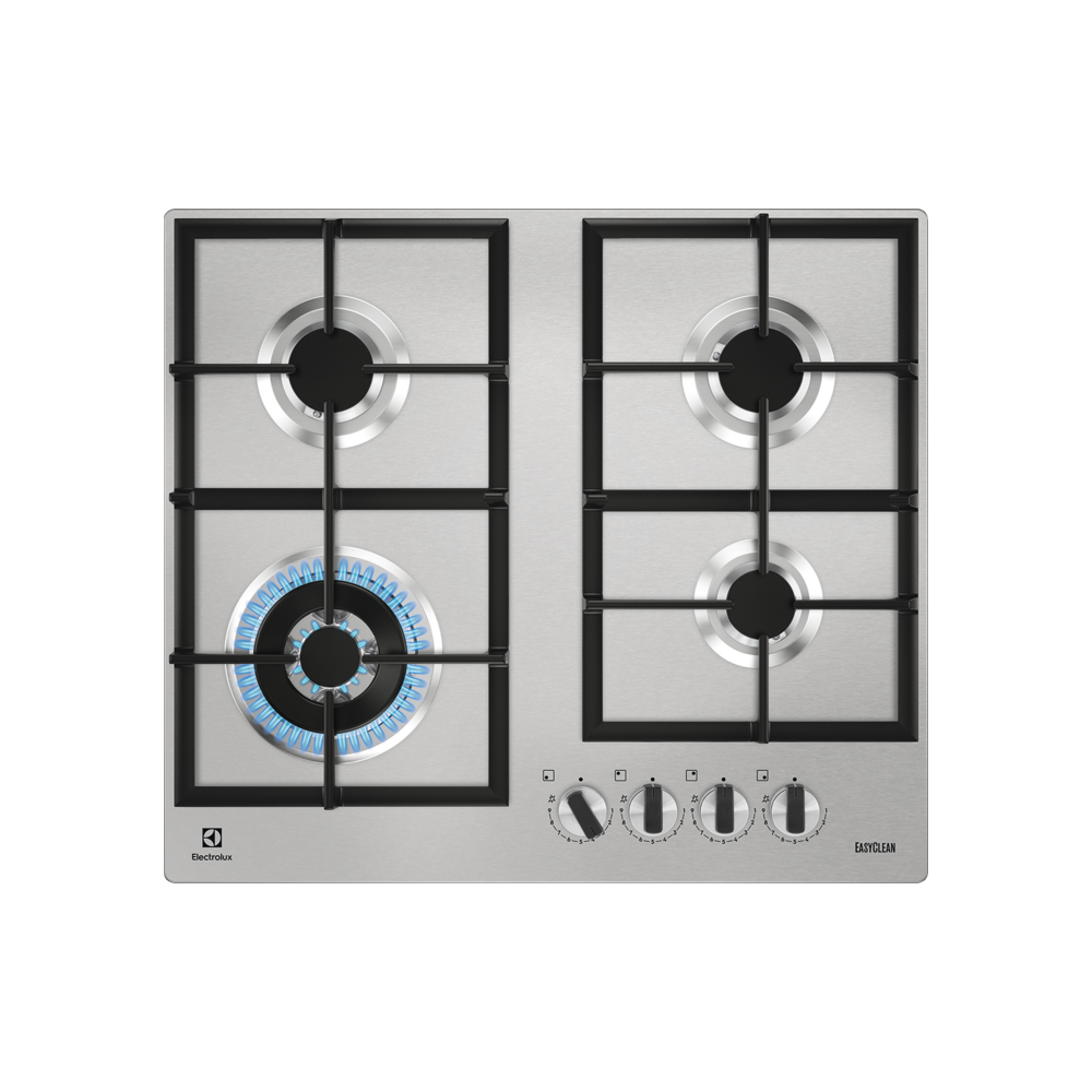 "Piano cottura a gas Electrolux KGU64361X UltraFlat"