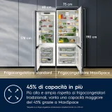 "Frigorifero combinato Electrolux KNR7TE75S"