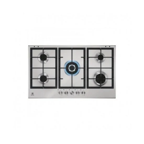 "Piano cottura a gas Electrolux KGS9536SX Slim Profile"