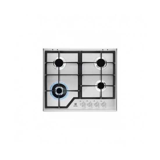 Electrolux KGS6436SX Piano Cottura Gas 60cm Velocidad Quemador Silencioso Duegstore