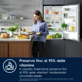 "Frigorifero Electrolux KNR7TE75T da 75 cm con temperature stabili"
