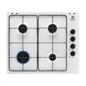 Electrolux KGS6404 燃气灶 60厘米 : 颜色 - Wh白色
