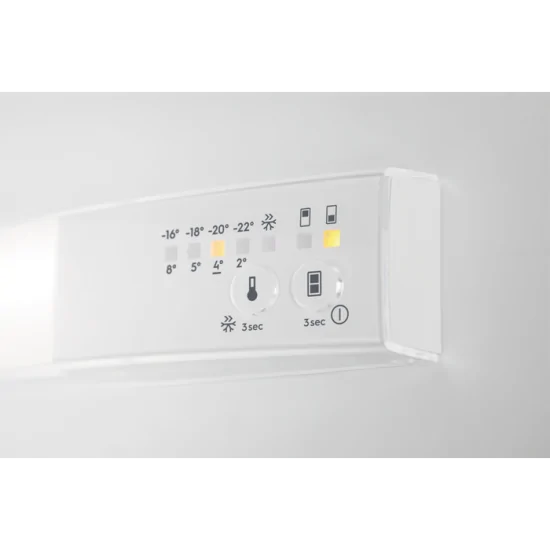 "Frigorifero combinato Electrolux comandi KNS5LE16S"