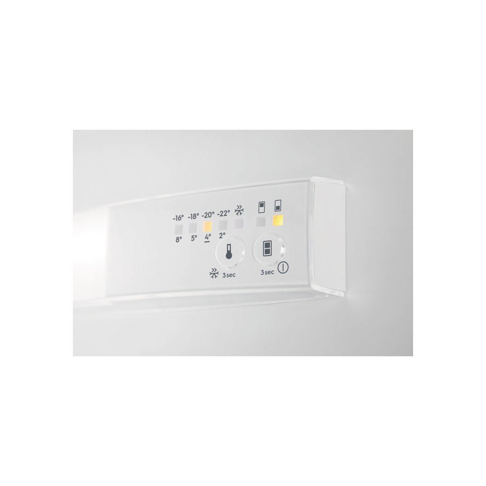 "Frigorifero combinato Electrolux comandi KNS5LE16S"