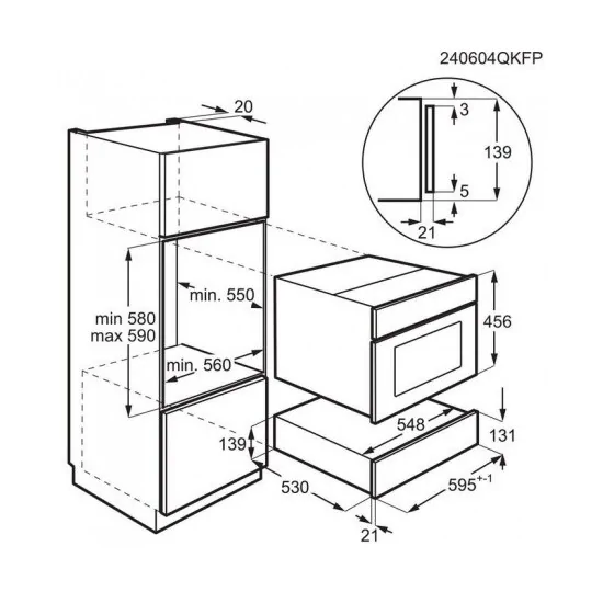 Electrolux KBD4T Speisenwärmschublade | Duegstore