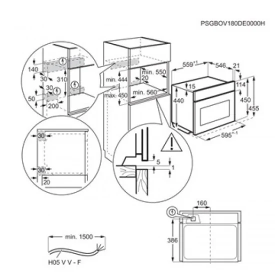 Electrolux KVBAS21WX 软件 Oven SteamBoost 已连接 Duegstore.com