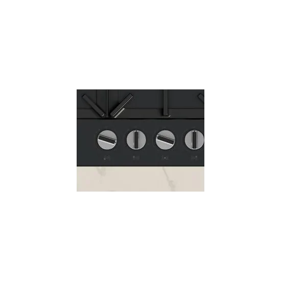 Neff T27CIQ8S0 - 燃气灶，75 厘米，搪瓷钢，黑色