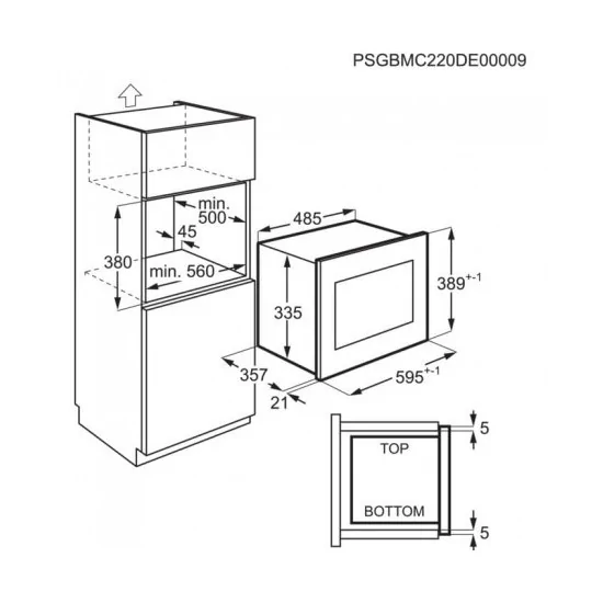 Electrolux MQC326GXE Microonde Duegstore.com