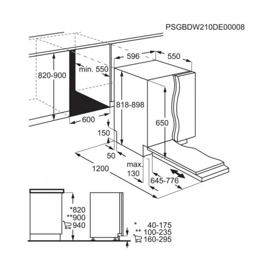 Electrolux KEAD7300L - Lavavajillas AirDry Duegstore.com