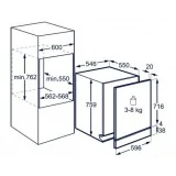 Electrolux KESC 5300 L Silencio lavavajillas incorporado 60cm SatelliteClean Duegstore.com