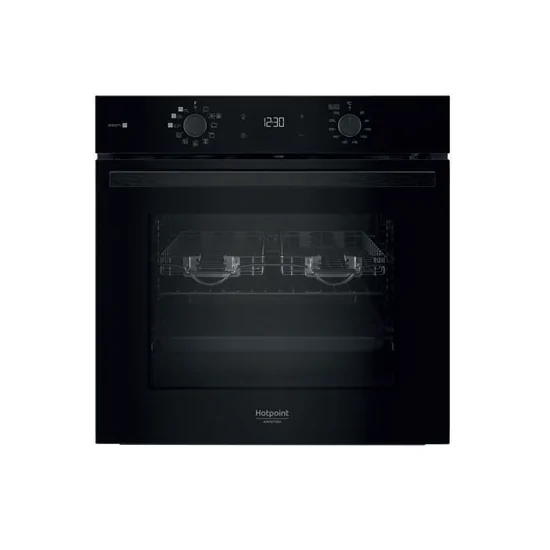 Hotpoint Ariston HAO3K78PSU1ZB | Stainless/Black Multifunction Oven | Duegstore.com