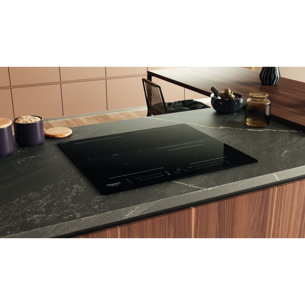 Hotpoint Ariston HS 4960C CPNE | Piano Induction 60cm 4 Zone Flexi | Duegstore.com